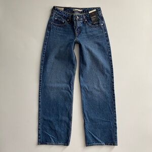 Levi's Premium Denim Jeans Low Loose Real Recognize Real A55660001 26 x 32